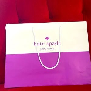 Kate Spade Paper Shopping Bag